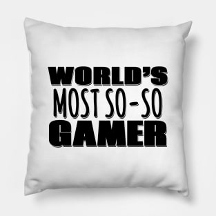 World's Most So-so Gamer Pillow