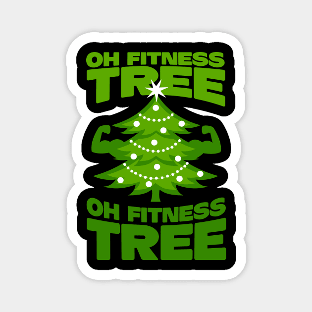 Oh Fitness Tree Oh Fitness Tree Magnet by thingsandthings