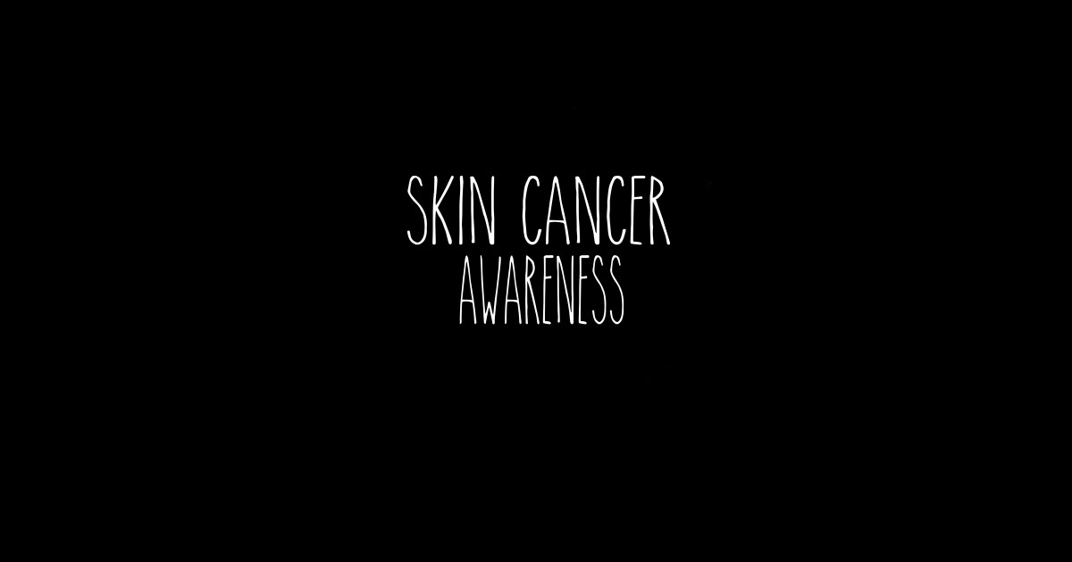Skin Cancer Awareness Support Skin Cancer Sticker TeePublic