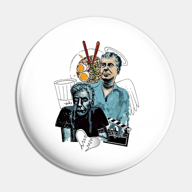 BOURDAIN CELEBRITY CHEF THUG LIFE Pin by LuckYA