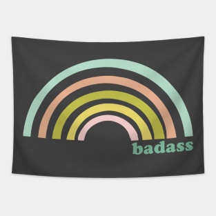 Badass Rainbow Tapestry