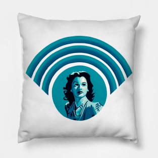 Hedy Lamarr Pillow