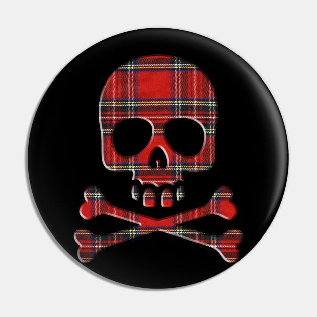 SKULL AND PLAID BONES Pin by BG305