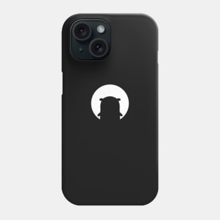 Golang Gopher White Silhouette Phone Case