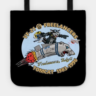 VF-21 Freelancers Nose Art Tote