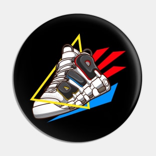 More Uptempo '96 Trading Cards Sneaker Pin