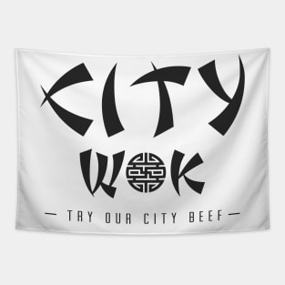 City Wok Tapestry