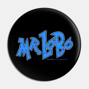 Mr. Lobo logo Pin