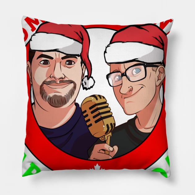 Holiday Logo Pillow by RCast