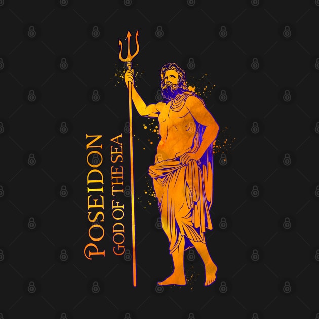 God of the Sea - Poseidon by Modern Medieval Design