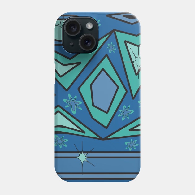 Ethnic background folk african pattern Phone Case by Eskimos