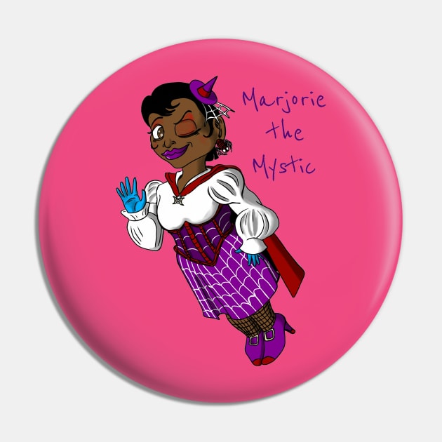 Marjorie the Mystic Pin by Halloran Illustrations