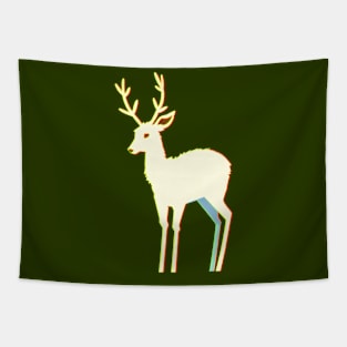 Dear White Deer Tapestry