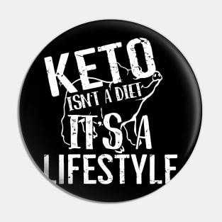 Keto Isn't A Diet It's A Lifestyle Pin