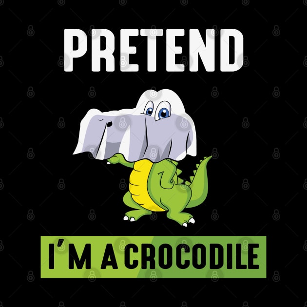 Pretend im a Crocodile by MZeeDesigns