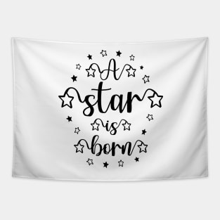 A Star is Born starry design Tapestry