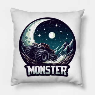 Monster Truck Pillow