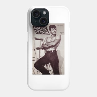 PHYSIQUE PICTORIAL - Vintage Physique Muscle Male Model Magazine Cover Phone Case