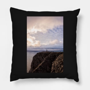 Summer Nights at Nordkapp Pillow