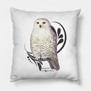 Snowy Owl Pillow