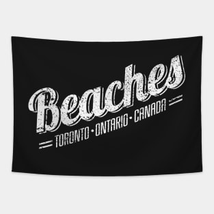 Beaches scripit Tapestry