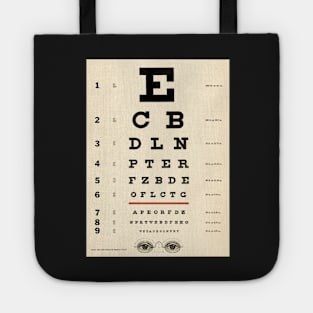 Eye Chart Tote