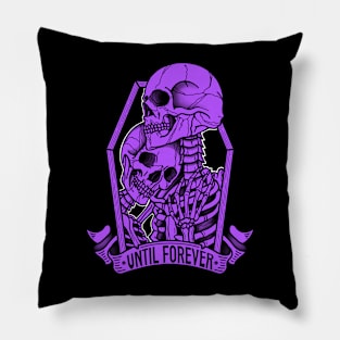 Until forever purple Pillow