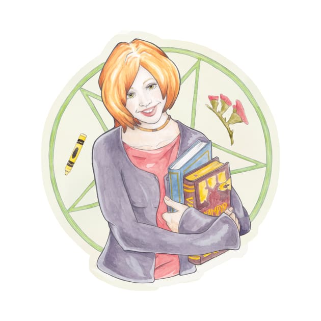 Willow Rosenberg from Buffy The Vampire Slayer by arosecast