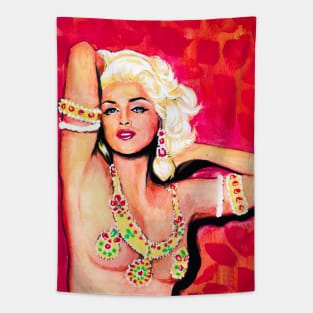 Blonde Goddess Tapestry