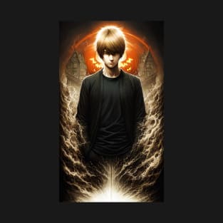 Light Yagami Looked At Him Seriously T-Shirt