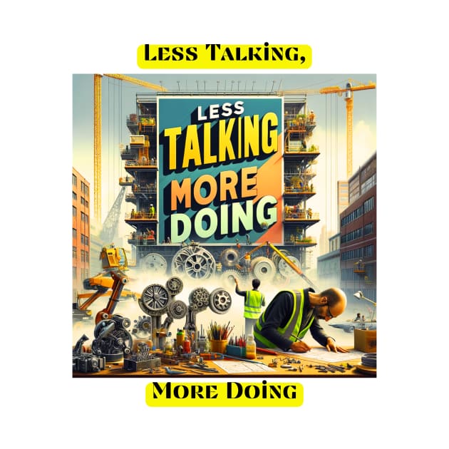 Less Talking, More Doing by St01k@