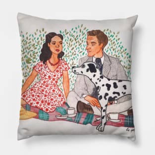 All creatures Great and Small Illustration Pillow