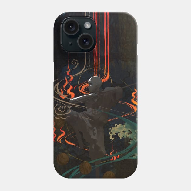 Aang Phone Case by LeonardoVincentArt