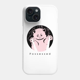 Possessed Cat Lover Phone Case