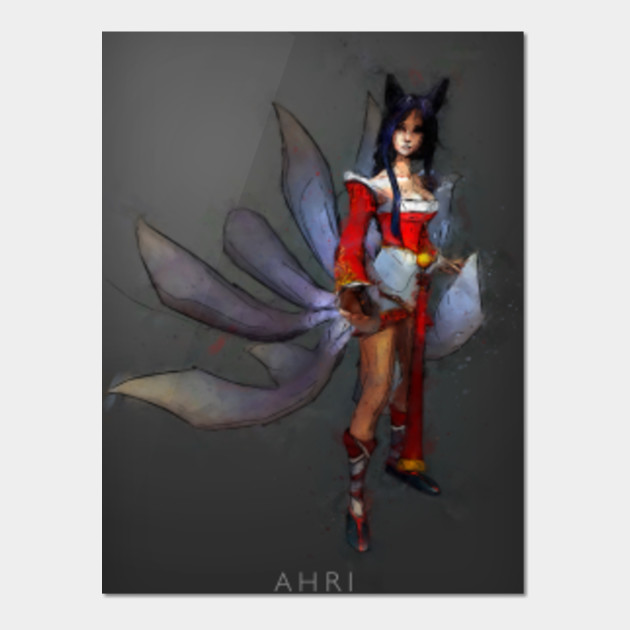 Disover Ahri - League Of Legends - Posters and Art Prints