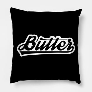 Butter Shirt - Transparent w/ Border Pillow