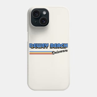 Dewey Beach, Delaware / / Retro Styled Design Phone Case