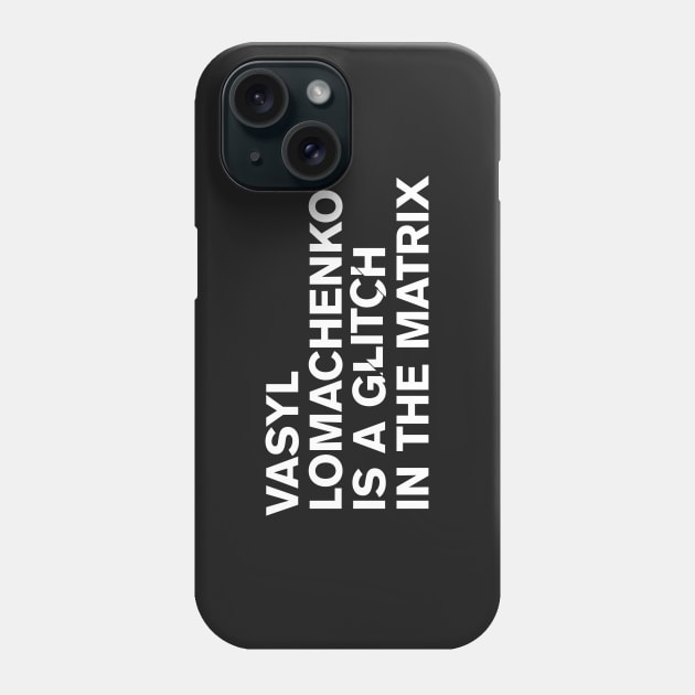 A Glitch in The Matrix Phone Case by enricoalonzo