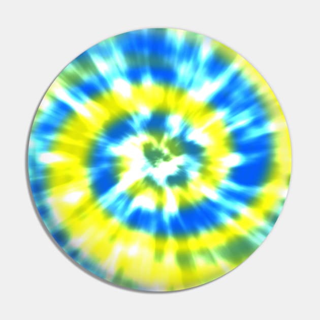 Tie Dye Pin by DragonTees