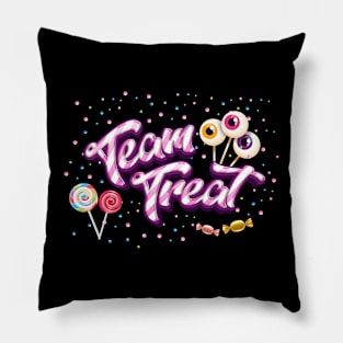 Team Treat Costume for  Trick or Treaters Pillow