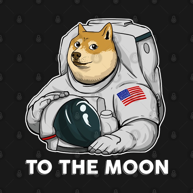 Dogecoin to the moon by zooma