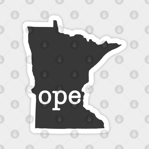 Minnesota Ope Magnet by juniperandspruce