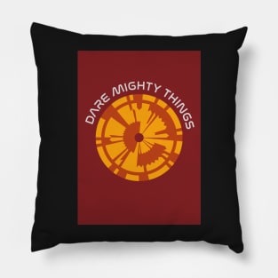 JPL/NASA Perseverance Parachute "Dare Mighty Things" Poster #7 Pillow