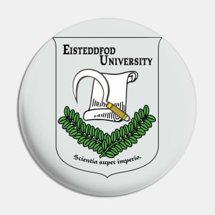 Eisteddfod University Crest Color Transparent Pin