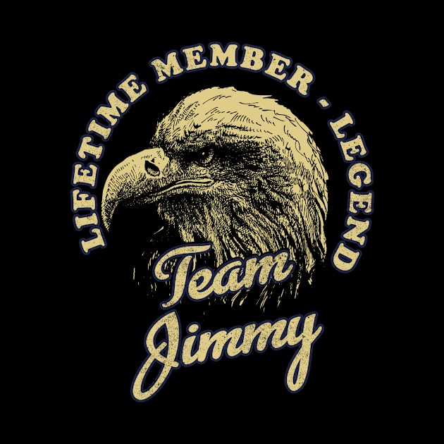 Jimmy Name - Lifetime Member Legend - Eagle by Stacy Peters Art