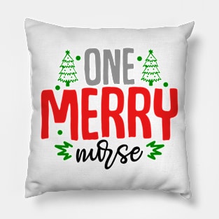 One merry nurse Pillow