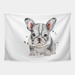 french bulldog dog Tapestry