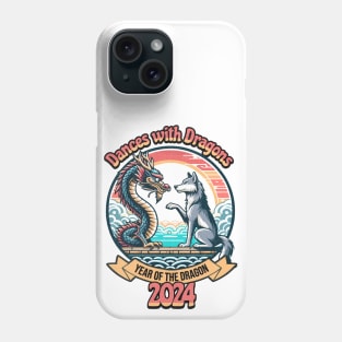 Dances with Dragons - Year of the Dragon - 2024 Phone Case