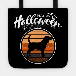 Funny Happy Halloween Beautiful Beagle Men Women Kids Gift Tote