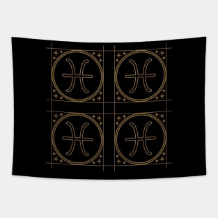 pisces zodiak Tapestry